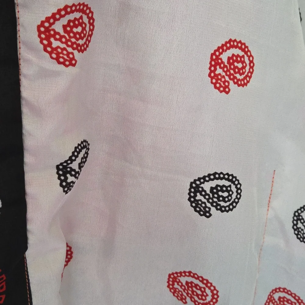 Silk Patchwork Robe - Picture 3 of 4